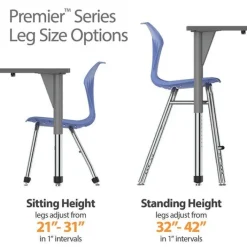 Marco Group Premier Series Dry Erase Desk - 30'' x 24