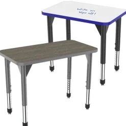 Marco Group Premier Series Single Student Desks^ Dry Erase Desks|Open Front School Desks