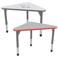 Marco Group Premier Series Triangle Desks^ Collaborative Desks|Dry Erase Desks