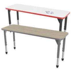 Marco Group Premier Series Two Student Desk^ Two Student Desks|Dry Erase Desks