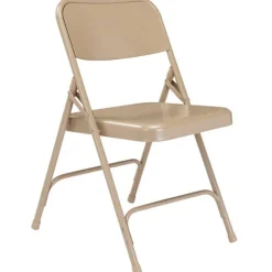 National Public Seating Premium Metal Folding Chairs Model 200 (4 Pack)^ Folding Chairs