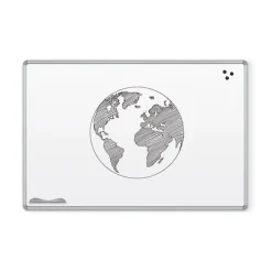 Best-Rite Presidential Trim Porcelain Steel Dry Erase Boards^ Dry Erase Whiteboards