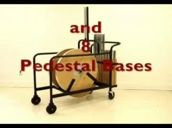 McCourt ProRent Plywood Pedestal Table & Cart Party Packages^ Cafe Table & Chair Sets|Cafe Tables