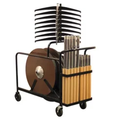 McCourt ProRent Plywood Pedestal Table & Cart Party Packages^ Cafe Table & Chair Sets|Cafe Tables