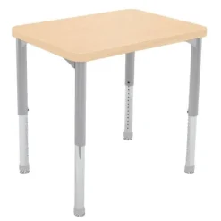 Mooreco Quick Ship Rectangle Snap Desk (29" W x 20" D)^ Open Front School Desks