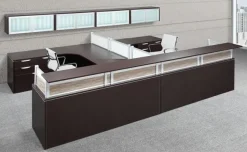 NDI Office Furniture Reception Desk Suite w/ Storage^ Reception Desks
