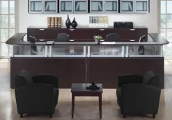 NDI Office Furniture Reception Desk Suite w/ Storage^ Reception Desks