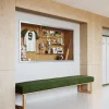 Waddell Recessed Series Wall Cases^ Enclosed Boards