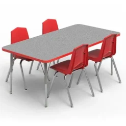 Marco Group Rectangle Activity Table & Chair Package Set^ Activity Tables & Chairs|Activity Table & Chair Packages