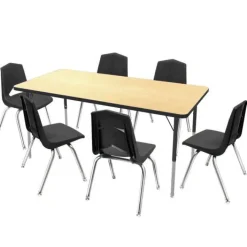 Marco Group Rectangle Activity Table & Chair Package Set^ Activity Tables & Chairs|Activity Table & Chair Packages