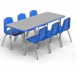 Marco Group Rectangle Activity Table & Chair Package Set^ Activity Tables & Chairs|Activity Table & Chair Packages