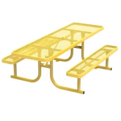Virco Rectangle ADA Compliant Outdoor Picnic Table^ Picnic Tables|Outdoor Picnic