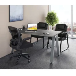 OfficeSource Rectangle Shaped Conference Table w/Tri Legs (60