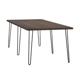 OfficeSource Rectangle Shaped Conference Table w/ Hairpin Legs (11')^ Conference
