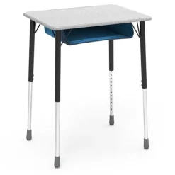 Virco Rectangle Top Zuma Desk w/ book box^ Open Front School Desks