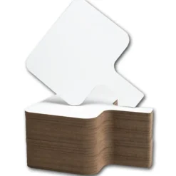 Flipside Products Rectangular Dry Erase Answer Paddles- 24 Pack^ Board Accessories