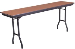 AmTab Rectangular Particle Board Folding Tables^ Folding