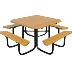 Ultra-Play Recycled Plastic Square Traditional Picnic Tables^ Picnic Tables|Outdoor Picnic