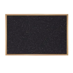 Ghent Recycled Rubber Bulletin Boards w/ Oak Frame^ Bulletin Boards