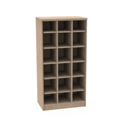 WB Mfg Replay Tall Bin Storage Cubbie Shelf^ Cubbies