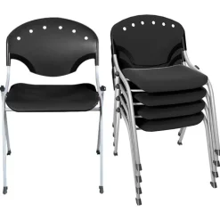 Regency Office Products Rico Stack Chair Package^ Plastic Stacking Chairs