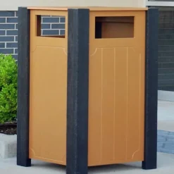 Frog Furnishings Ridgeview Receptacle (32 Gal)^ Trash & Recycling Bins