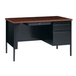 Hirsh Industries Right Hand Single Pedestal Desk - 48