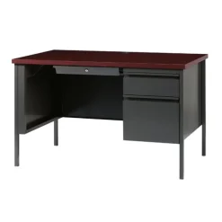 Hirsh Industries Right Hand Single Pedestal Desk - 48