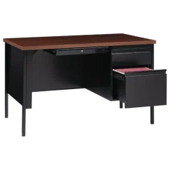 Hirsh Industries Right Hand Single Pedestal Desk - 48