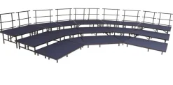 AmTab Riser Sets w/ Carpet Surface^ Stage Sets