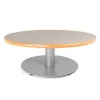 Smith System Round Coffee Table with Circular Base^ Cafe Tables|Café