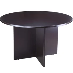 Boss Round Conference Table Set w/ Four Guest Chairs^ Conference Table & Chair Packages