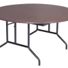 AmTab Round Particle Board Folding Tables^ Folding