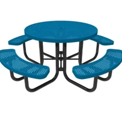 MyTCoat Round Portable Picnic Tables^ Picnic Tables|Outdoor Picnic