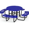 Ultra-Play Round Solid Top Outdoor Picnic Tables^ Picnic Tables|Outdoor Picnic