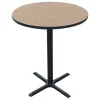 Correll Round Stool-Height Cafe Tables^ Cafe Tables|Café