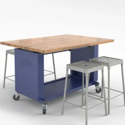 Haskell Rover Mobile Makerspace Table w/ 4 Stools^ Makerspace & Shop|Makerspace Stem Packages