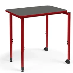 KI Ruckus Adjustable Height Stacng Desks^ Open Front School Desks