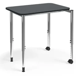 KI Ruckus Adjustable Height Stacng Desks^ Open Front School Desks