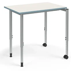 KI Ruckus Adjustable Height Stacng Desks^ Open Front School Desks