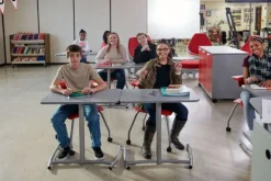 KI Ruckus Fixed Height Student Desk^ Open Front School Desks