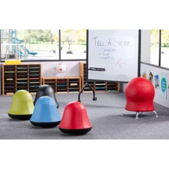 Safco Products Runtz Swivel Ball Chair^Kids Active Seating|Kids Chairs