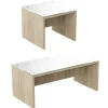NDI Office Furniture Ryker Glass Top Tables^ Waiting & Reception