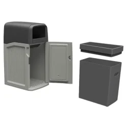 Cortech SafeBin Trash Receptacle^ Trash & Recycling Bins