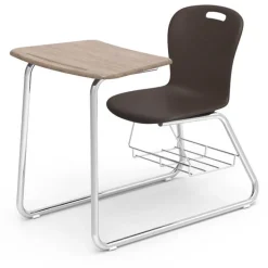 Virco Sage Sled Base Combo Desk^ Combo Chair Desks