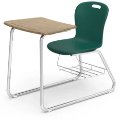 Virco Sage Sled Base Combo Desk^ Combo Chair Desks