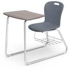 Virco Sage Sled Base Combo Desk^ Combo Chair Desks
