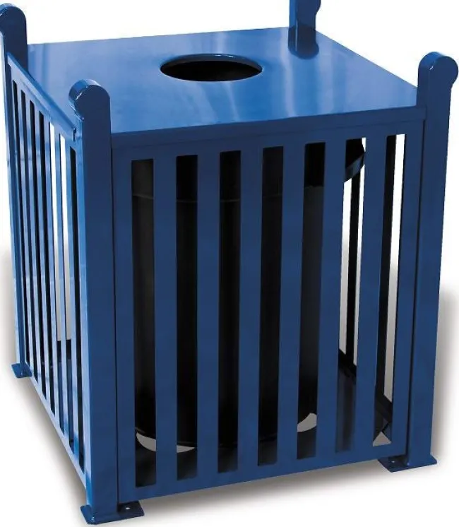 Ultra-Play Savannah Outdoor Trash Receptacles^ Trash & Recycling Bins