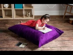 Jaxx Saxx Microsuede Kids Bean Bag Pillow^Kids Floor Seating|Bean Bag Chairs