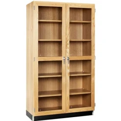 Diversified Spaces Science Storage Cabinet with Glass Doors^ Lab Storage|Bookcases